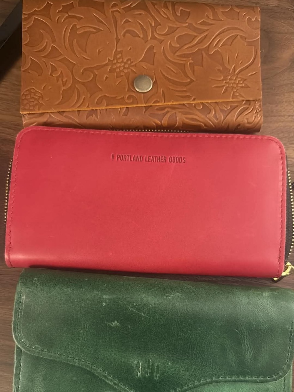 Portland Leather wallet & accessory bundle